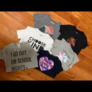 Abercrombie girls tees
